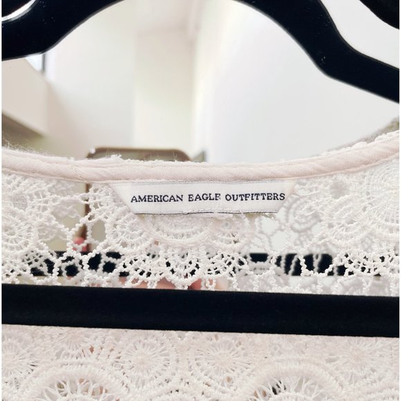 American Eagle 70s Style Boho Top - Picture 5 of 6